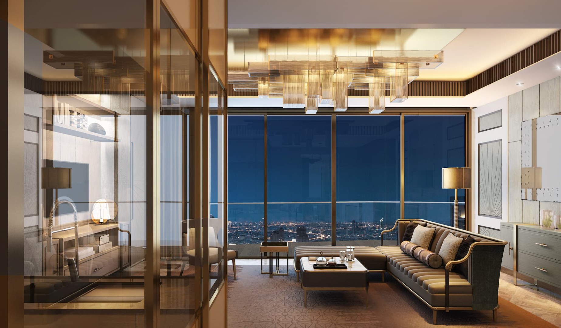 The Residences at Mandarin Oriental, 2-Bedroom, Simplex