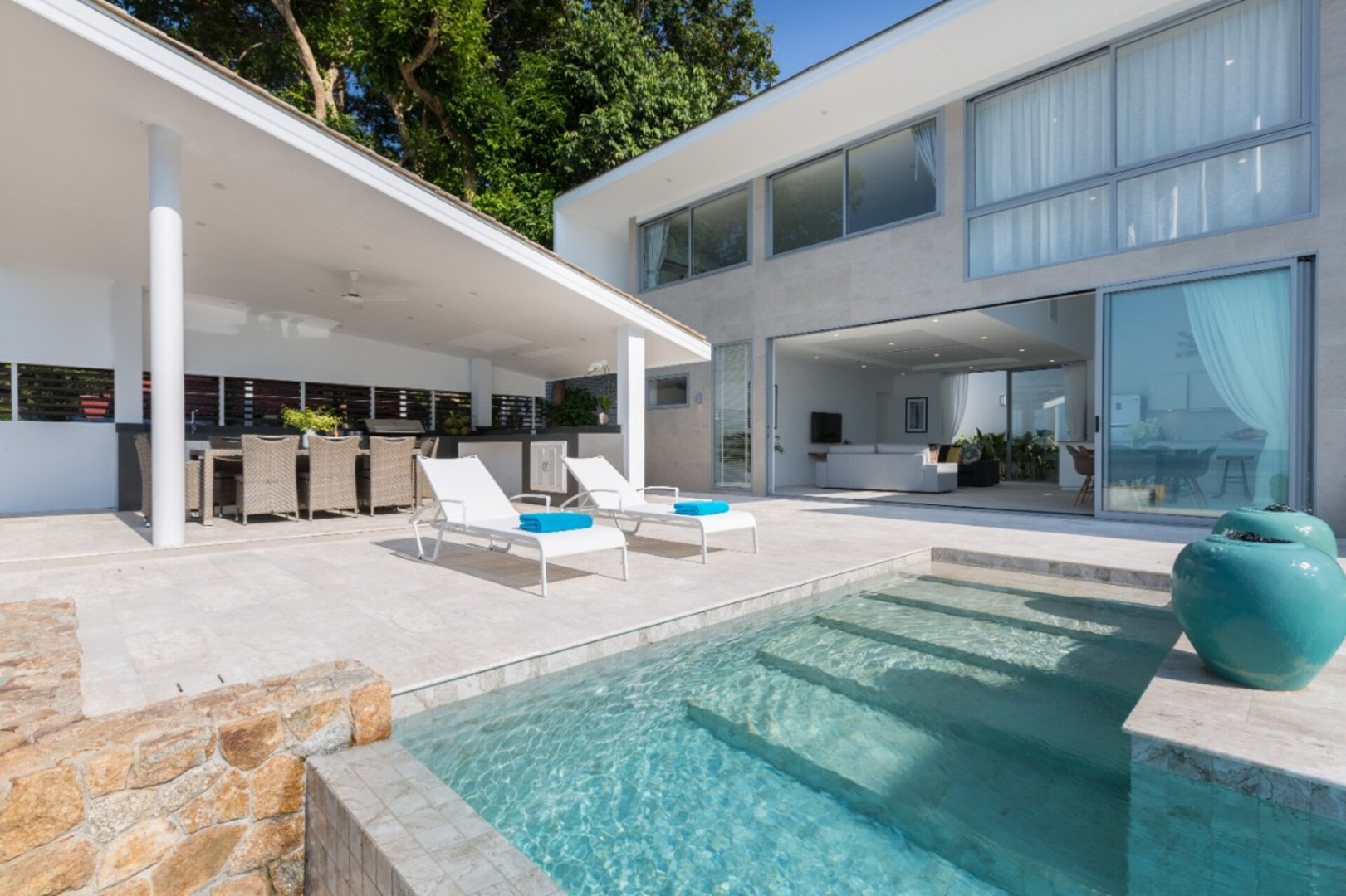Villa Absolute Beachfront, Bangrak Beach, Koh Samui