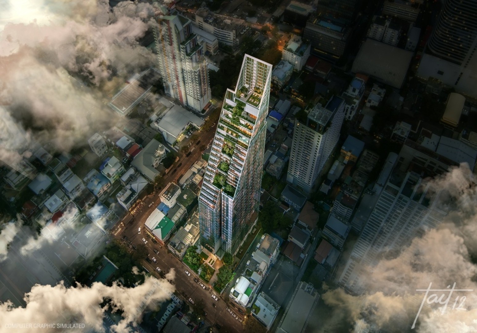 Tait Sathorn 12, 3-Bedroom, Simplex, Bangkok