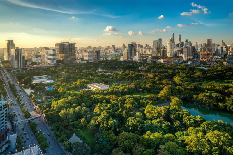 The Luxury of Living Beside Lumpini Park
